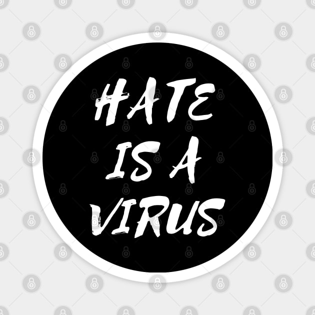 Hate is a Virus Magnet by mareescatharsis